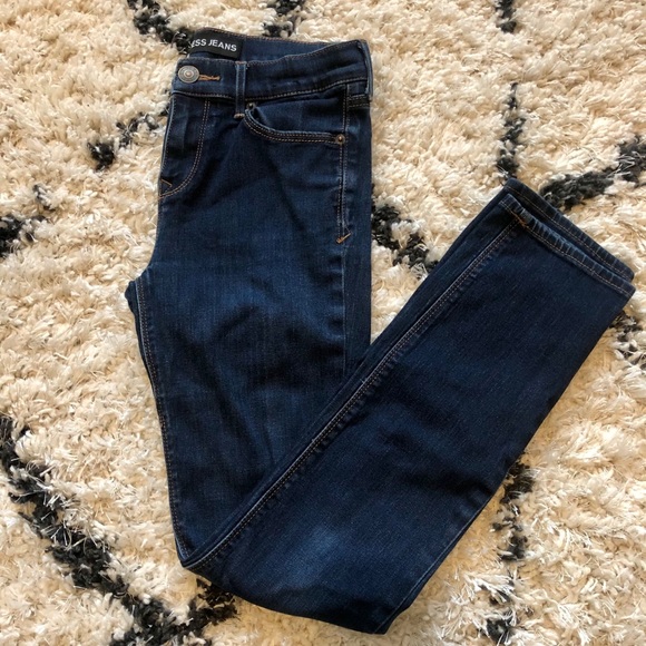 Size 2 Express Mid-Rise Skinny Denim